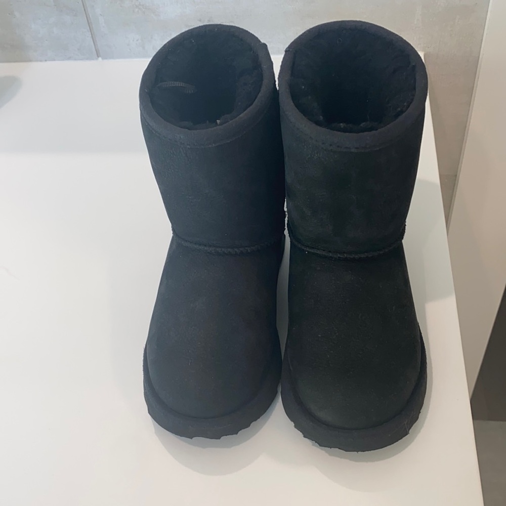 Girls Black UGG boots size 10